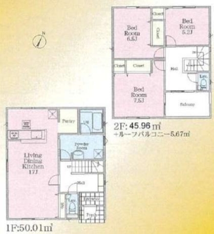 座間市小松原２丁目　新築分譲18号棟