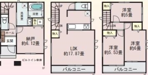 大和市深見西1丁目 新築分譲1号棟