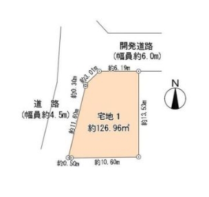 綾瀬市寺尾本町1丁目　売地　建築条件付き