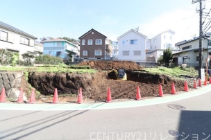 海老名市上今泉4丁目　売地　区画２　建築条件なし　