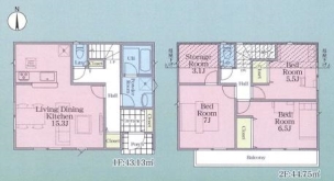 相模原市南区磯部　第５５　新築分譲2号棟