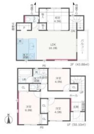 相模原市南区新戸 第1 新築分譲3号棟