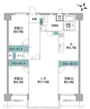 ライオンズマンション相模台第６