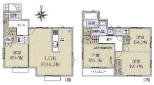 海老名市上今泉５丁目　新築一戸建　２号棟