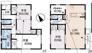 綾瀬市寺尾台２丁目　新築一戸建